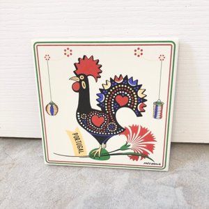 NEW Turkey Rooster Portugal Rooster Frame / House decoration / Wall Decor